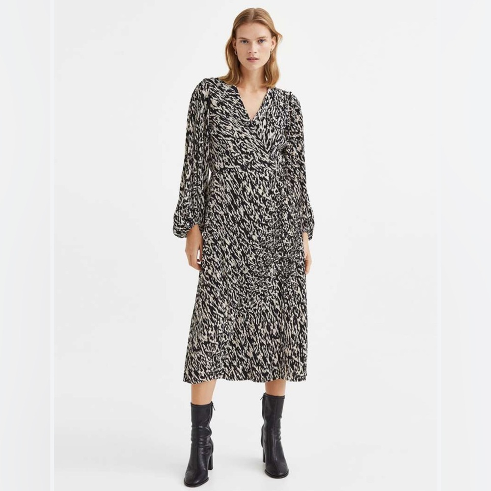 NWOT, H&M MIDI Wrap Dress